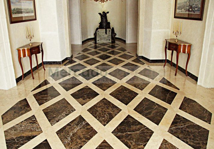 Pavimento de mármore Dark Emperador