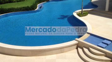 Pavimento exterior e piscina em pedra Moleanos Pavimento exterior e piscina em pedra Moleanos