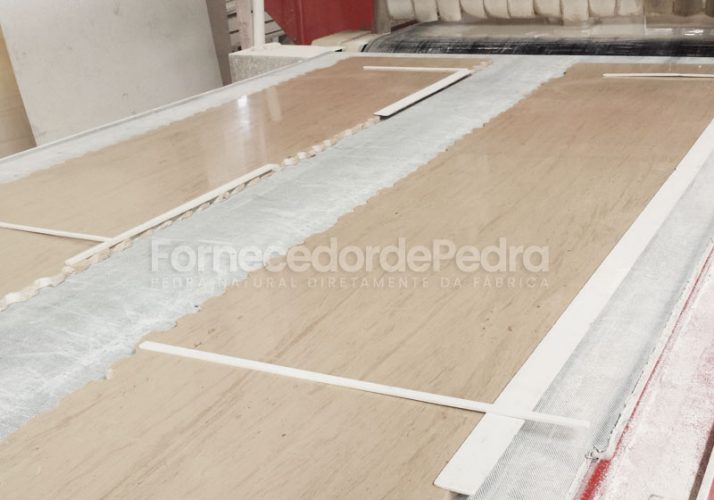 Chapas de pedra Moca Creme